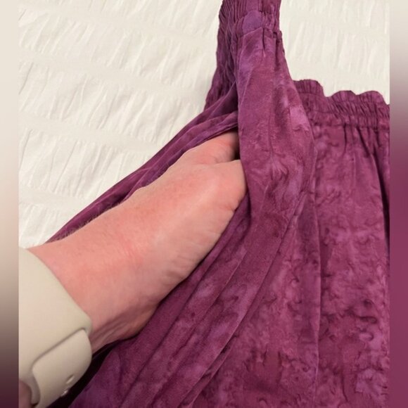 Good Earth Clothing 2 Piece Maxi Skirt & Top Separates Batik Rayon Lightweight - Picture 8 of 8